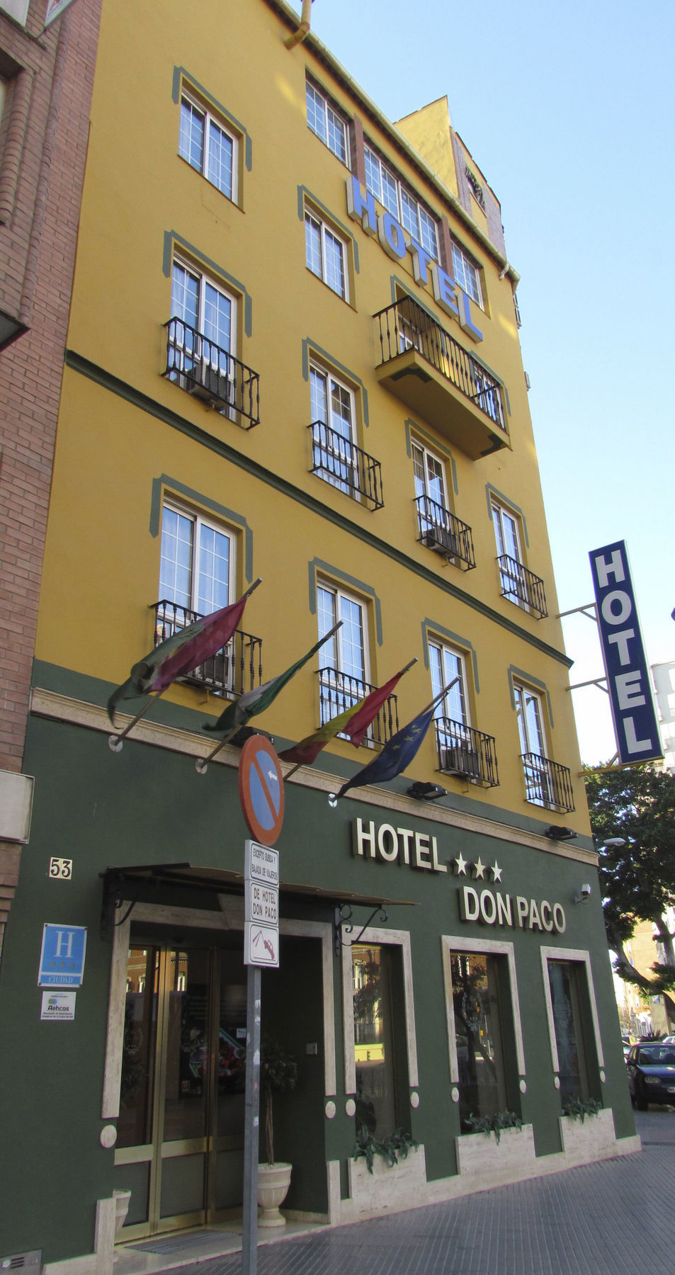 Hotel Don Paco Malaga Exterior photo